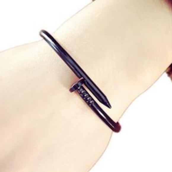 Jewelry - Black Nail Bracelet